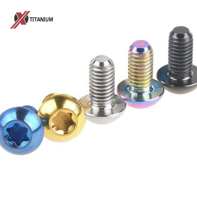 Titanium M5x10 Brake Rotor screws